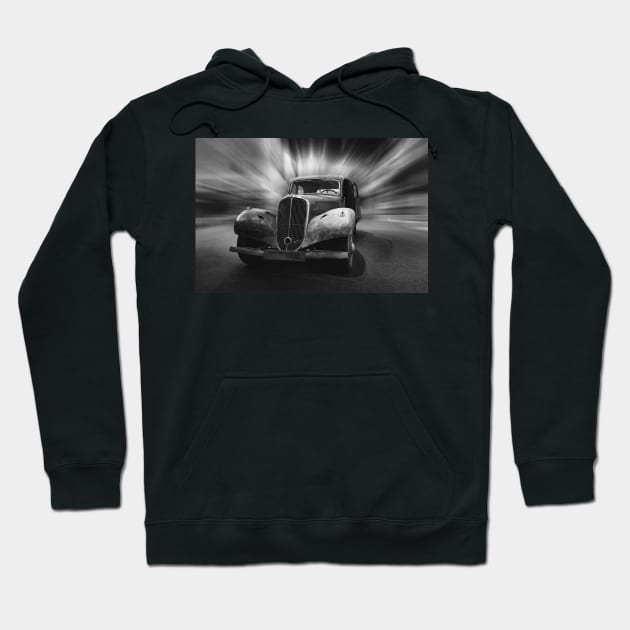 citroen, citroen traction avant 1948 Hoodie by hottehue